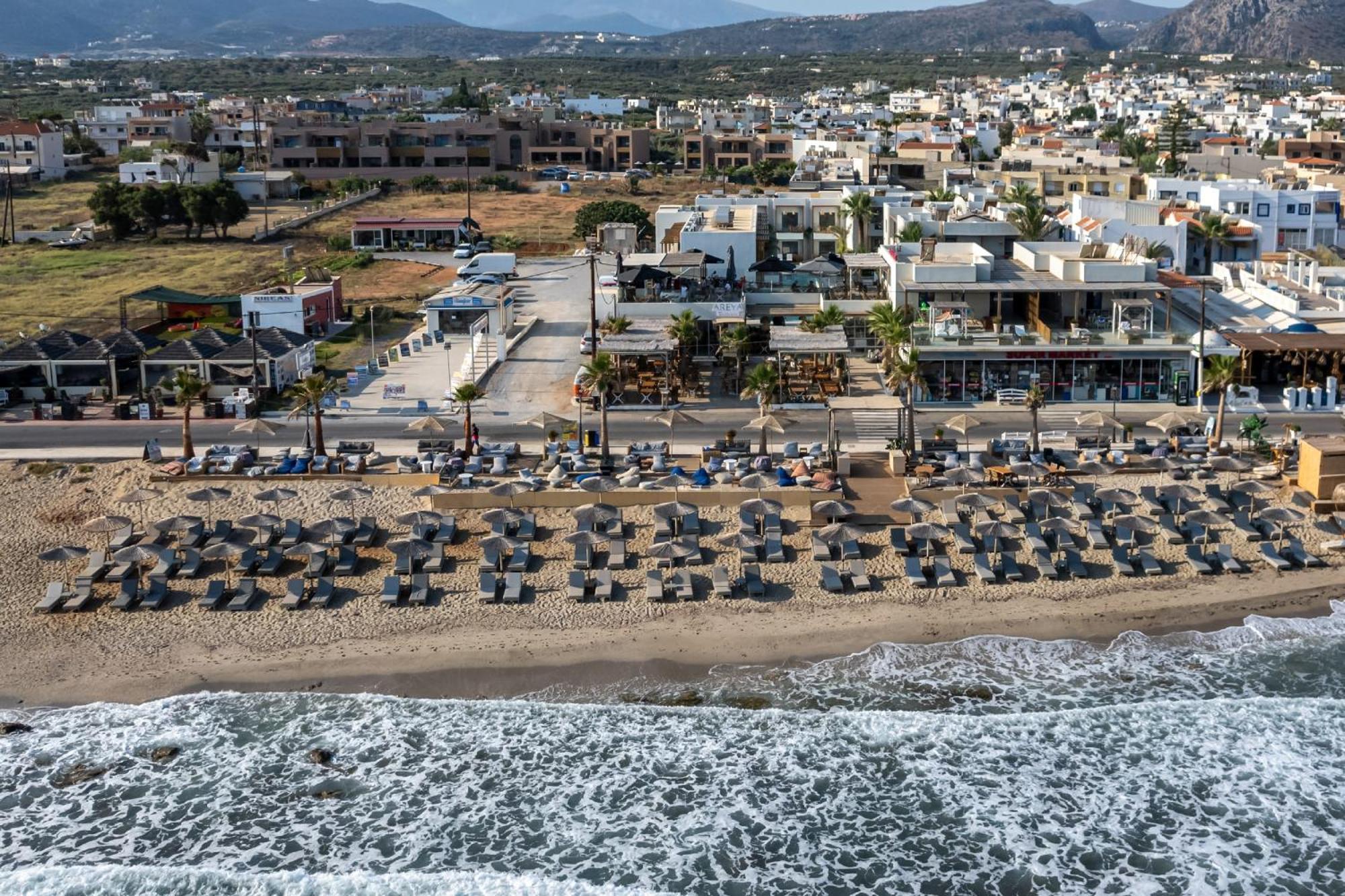 Galazio Beach Resort Khersónisos Eksteriør bilde